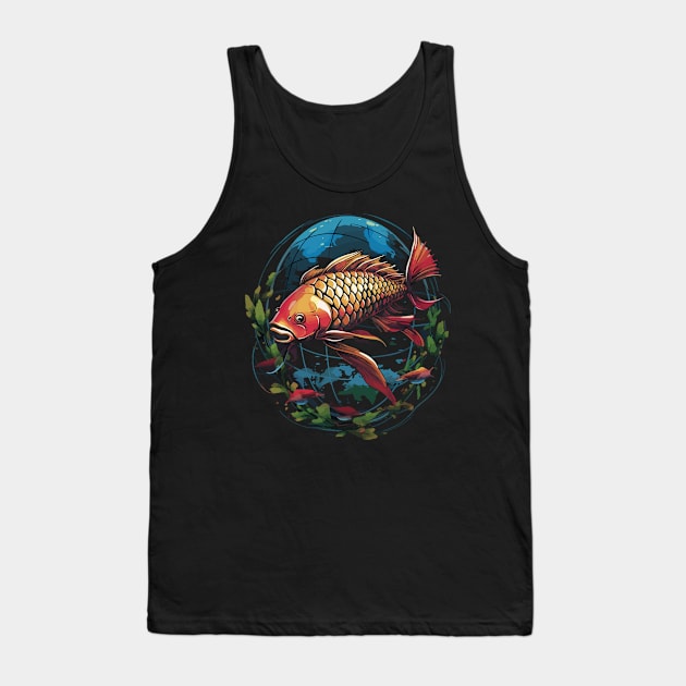 Arowana Earth Day Tank Top by JH Mart